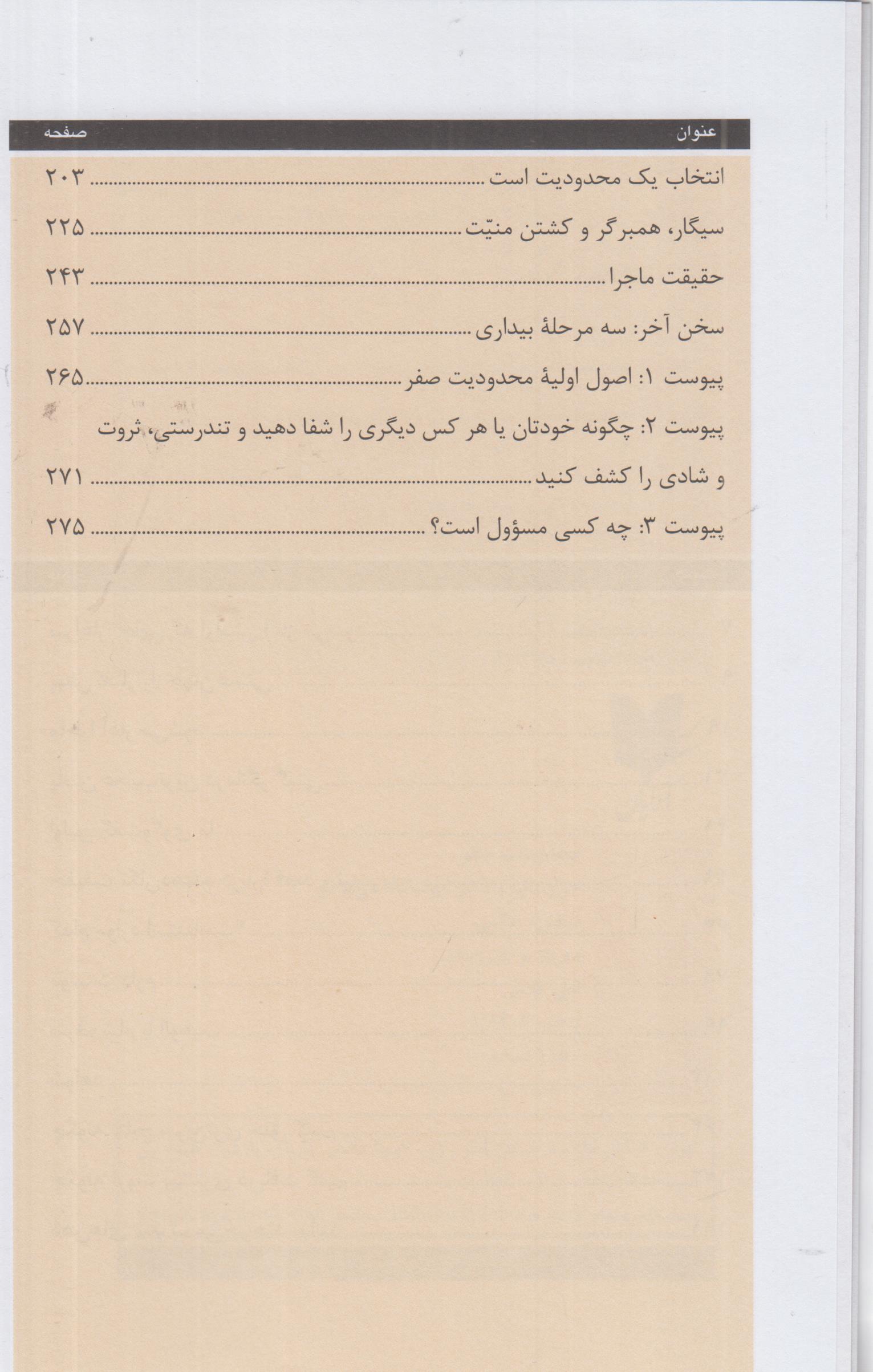 محدودیت صفر